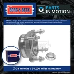 Wheel Bearing Kit Fits Bmw X6 E71, F16 3.0D Rear 08 To 19 B&b 33416795961 New. Fixed Price $54.82.