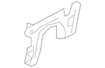 Genuine Audi Mud Guard 80A-863-187-A. Fixed Price $26.31.