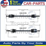 Trakmotive Front Cv Axle Joint Shaft Fits Chevrolet Sprint 1.0L 1991. Fixed Price $205.26.