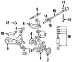 Genuine Nissan Axle Bearing 40588-50W00. Fixed Price $37.00.