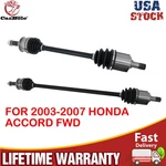 2PCS Cv Axles Front Left & Right For 2003-2007 Honda Accord L4 2.4L Automatic. Fixed Price $104.95.