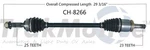 For Jeep Compass Patriot Dodge Rear Driver Left Cv Axle Shaft Surtrack CH-8266. Fixed Price $96.36.