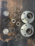 Front Hub Conversion Kit For Scout 5X5.5 Bolt - Yukon Gear Ya W61650. Fixed Price $500.00.
