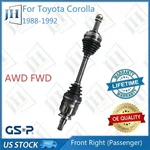 Oe Front Right Cv Axle Shaft Joint Assy For 88-92 Toyota Corolla 1.6L L4 Awd Fwd. Fixed Price $98.14.