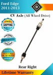 New Oe Rear Right Cv Axle 2011-2013 Ford Edge 4X4 Lifetime Warranty. Fixed Price $223.48.