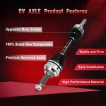 Front Left Driver Cv Axle Fit For Mercury Mariner 3.0L 2005 2006 2007-2008. Fixed Price $61.99.