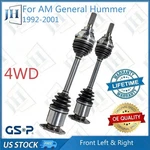Oe Pair Front Cv Axle Shaft Assembly For 1992-2001 Am General Hummer 5.7L V8 4WD. Fixed Price $316.22.