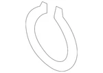 Genuine Audi Flange Retainer Ring 0AR-598-656-A. Fixed Price $11.17.