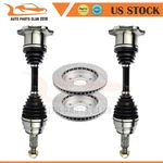 For Chevrolet Suburban 1500 5.7L 2000-2002 Front Cv Axle Brake Discs Rotors. Fixed Price $299.99.