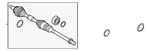 Genuine Mazda Axle Assembly GT02-25-50X. Fixed Price $538.92.