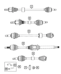 Genuine Mopar Boot Clamp 6106150AA. Fixed Price $5.76.