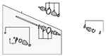 Genuine Acura Axle Assembly 44306-STX-A02. Fixed Price $323.77.