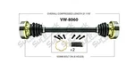 Surtrack VW-8060 Cv Axle Shaft , Rear Left Fits 411 412 Vanagon. Fixed Price $166.00.