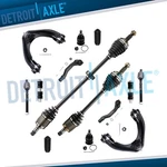 Front Cv Axle Upper Control Arm Sway Bar Tie Rod Boots For 1996-2000 Honda Civic. Fixed Price $199.37.