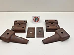 80-85.5 Ford F350 Dana 70 Rear Axle Spring U Bolt Plate Set E3TA-58799EA. Fixed Price $117.97.