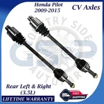Gsp Oem Rear Cv Axles For 2009-2015 Honda Pilot 3.5L Lifetime Warranty. Fixed Price $279.07.