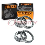 2 Pc Timken Front Inner Wheel Bearing And Race Sets For 1964 Porsche 356C Tp. Fixed Price $37.48.