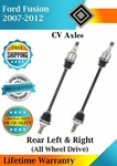 New Oe Rear Left & Right Cv Axle 2007-2012 Ford Fusion 4X4 Lifetime Warranty. Fixed Price $244.64.