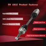 Front Right Cv Axle Assembly Ford Edge 2007-2013 Lincoln Mkx. Fixed Price $85.99.