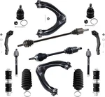 14PC Front Cv Axles + Upper Control Arm Suspension Kit For 96-00 Honda Civic. Fixed Price $244.95.