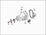 Mercedes Oem A205 C205 C238 C253 S205 Radial Shaft Sealing Ring 2059970146. Fixed Price $9.97.