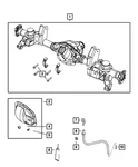 Genuine Mopar Axle Housing 5135769AG. Fixed Price $788.73.