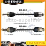2X Trakmotive Cv Axle Half Shaft Joints Rear For Honda Pilot 3.5L Awd 2009-2015. Fixed Price $298.77.