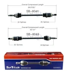 Pair Of Rear Cv Joint Axle Shafts Fits Subaru Forester Impreza Legacy Awd. Fixed Price $179.99.
