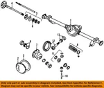 Chrysler Oem 85-06 Cherokee Rear Suspension Axle Housing-bearing J8134586AB. Fixed Price $68.00.