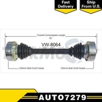 Trakmotive Rear Left 1PCS Cv Axle Shaft For Volkswagen Transporter. Fixed Price $130.23.