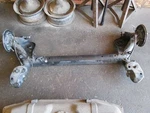 13 Ford Fiesta Rear Axle Beam Assembly W/abs Commercial Address Only 203408. Fixed Price $550.00.