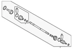 Genuine Hyundai Axle Assembly 49601-J9000. Fixed Price $578.33.
