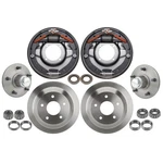 Bendix Style Front Brake Kit, 12X2 Inch, Fits 1937-48 Ford Spindles. Fixed Price $1121.99.