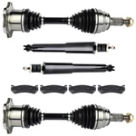 For 1999-2004 Chevrolet Silverado 1500 Base 5.3L Front Cv Axle Brake Pads Struts. Fixed Price $211.44.