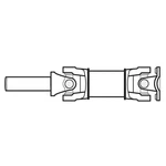 For Toyota Sequoia 2005 2006 2007 New Driveshaft Prop Tcp. Fixed Price $603.41.