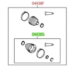 Toyota Corolla Matrix 1.8L 2009 - 2018 Inner Cv Axle Boot Kit Genuine Oem. Fixed Price $33.90.