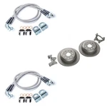 Teraflex 26" Front 30" Rear Brake Lines Slotted Big Rotor For 07-18 Jku. Fixed Price $772.97.