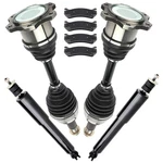 Front Cv Axle & Brake Pads Struts For 2002-04 Chevy Silverado 1500 Wt 4.8L. Fixed Price $202.49.