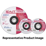 United Abrasives Sait 20150 A24N 4-1/2X3/16X5/8-11 Fast Grinding Wheel 10 Pack. Fixed Price $73.99.