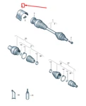 New Audi RSQ3 8U Right Driveshaft Heat Shield 5N0407720B Genuine. Fixed Price $110.61.