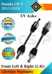 Gsp Oem Front Cv Axles For 2015-2016 Honda Cr-v 2.4L Lifetime Warranty. Fixed Price $289.22.