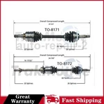 For 2003 2005 Toyota MR2 Spyder Trakmotive Rear Left Right Cv Axle Shaft. Fixed Price $225.67.