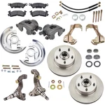 Speedway Motors Deluxe 1964-74 Gm Car Front Spindle And Disc Brake Kit. Fixed Price $457.99.