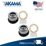 2PCS Takama Locking Hubs For 1941-1971 Jeep CJ2.3.5.6 Dana 25-27 Axles 10 Spline. Fixed Price $93.00.