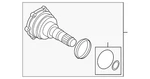 Genuine Audi Shaft 0DB-598-071. Fixed Price $473.67.