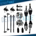 2.4L Front Cv Axles Wheel Bearing Hubs Kit For 2010-2017 Chevy Equinox Terrain. Fixed Price $296.47.
