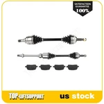 For Toyota Solara Se 2.2L 1999-2001 Front 4X Brake Ceramic Pads + 2X Cv Axle. Fixed Price $179.19.