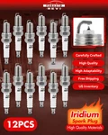 Pack Iridium Spark Plugs For 2005-2010 Ferrari 612 Scaglietti 5.7L V12. Fixed Price $43.89.