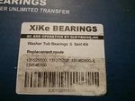 Xike Bearings Power Unlimited Transfer.. Washer Tube And Seal Kit. Fixed Price $40.00.