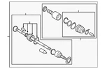Genuine Subaru Axle Assembly 28421SC003. Fixed Price $352.15.